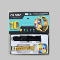 C9 Pro Golden Edition Smart Watch - Series 10